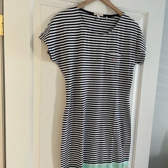 Barbour // Harewood Striped Sheath Dress - Picture 2 of 7